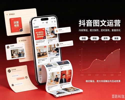 桦南抖音图文代运营服务